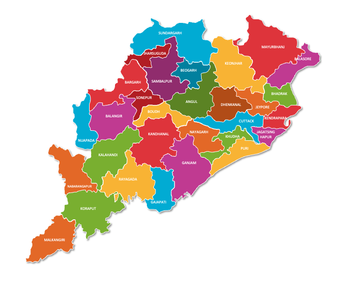 Odisha Map